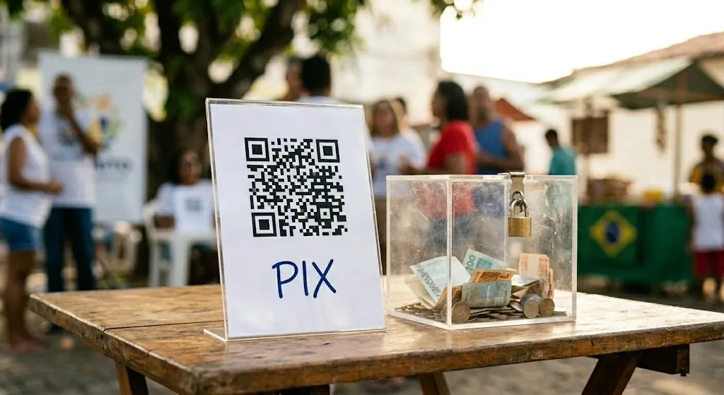 Como usar o PIX na sua vaquinha online com segurança